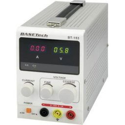 Alimentation de laboratoire réglable Basetech BT-153 0 - 15 V/DC 0 - 3 A 45 W Nbr. de sorties 1 x 1 pc(s)