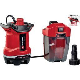 Pompe submersible pour eaux chargées Einhell GE-DP 18/25 Li - Solo Power X-Change 4181580 plusieurs niveaux 7500 l/h 5 m