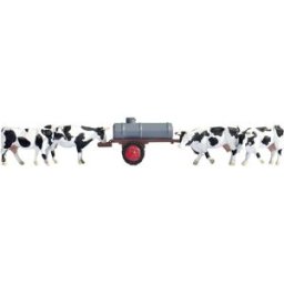 4 Figurines de Vaches laitières NOCH 16658 H0