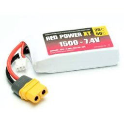 Red Power Pack de batterie (LiPo) 7.4 V 1500 mAh Softcase XT60