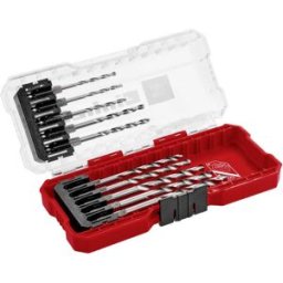 Einhell 108723 Jeu de forets pour le métal 10 pièces 2 mm, 2.5 mm, 3 mm, 3.5 mm, 4 mm, 4.5 mm, 5 mm, 5.5 mm, 6 mm, 6.5 mm 1 set
