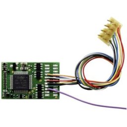 TAMS Elektronik 41-04432-01 LD-G-43, NEM 652 Décodeur de loco avec module, avec connecteur