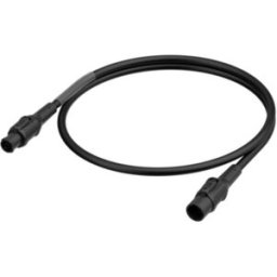 Neutrik 1028920 alimentation Câble de raccordement noir 2 m