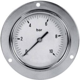 Manomètre ICH 304.63.10 Raccordement (manomètre) à larrière 0 à 10 bar Filetage extérieur 1/4 1 pc(s)