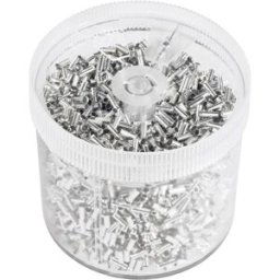 Embout simple dextrémité de câble Vogt Verbindungstechnik 440206.47s50 0.75 mm² x 6 mm non isolé métal 5000 pc(s)