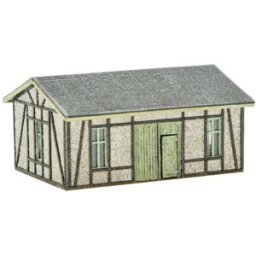 Vollmer 49590 Z Atelier avec façade en plâtre/en bois