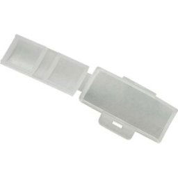 TRU COMPONENTS TC-MC2203-100 Marqueur de câble Type de montage: pour collier serre-câbles Surface de marquage: 43 x 19 mm naturel 100 pc(s)