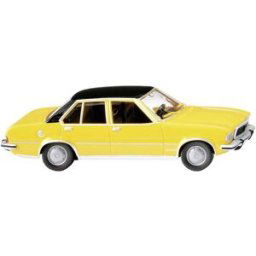Wiking 0796 05 H0 Modèle réduit de voiture particulière Opel Commodore B, jaune trafic