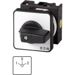 Eaton T0-3-8212/E Commutateur à cames 20 A 690 V 2 x 60 ° gris, noir 1 pc(s)