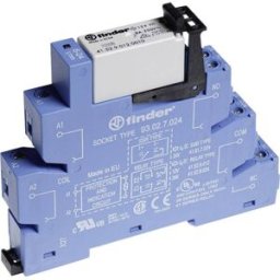 Finder 38.52.8.230.0060 Module relais Tension nominale: 2030 V/AC Courant de commutation (max.): 8 A 2 inverseurs (RT) 1 pc(s)