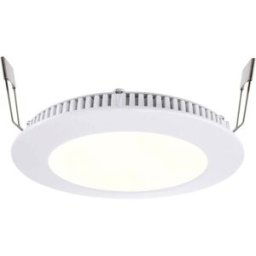 Deko Light 565102 LED Panel 8 Luminaire à LED encastrable CEE: G (A - G) LED LED intégrée 8.50 W blanc de sécurité (RAL 9003)