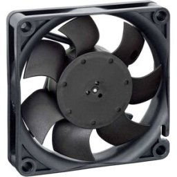 Ventilateur axial EBM Papst 712F/2L-005 9292504005 12 V/DC 26 m³/h (L x l x H) 15 x 70 x 70 mm 1 pc(s)
