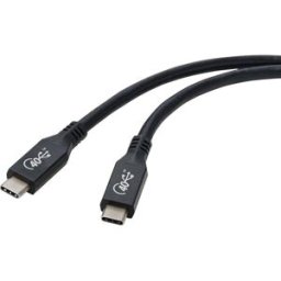 Renkforce Câble USB USB4™ USB-C® 0.80 m noir connecteur aluminium RF-4870098
