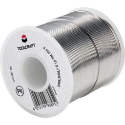 Étain à souder sans plomb TOOLCRAFT bobine Sn99,3Cu0,7 ROL1 250 g 1 mm