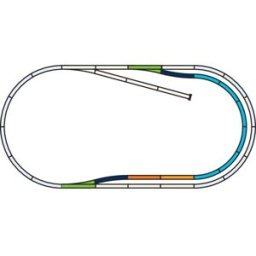 Piko H0 (H0) Voie A Piko 55320 Coffret de complément 1 set