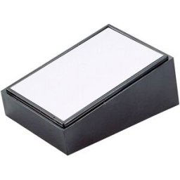 Boîtier pupitre TEKO 103.9 plastique, aluminium noir, argent (L x l x H) 160 x 95 x 62 mm 1 pc(s)
