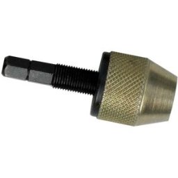 Maxi mandrin à serrage rapide Donau Elektronik 1539 jusquà 6 mm avec manche à 6 pans et 1/4