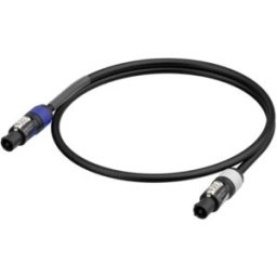 Neutrik 1036398 alimentation Câble de raccordement noir 1.00 m