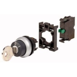 Eaton 110921 M22-WS-K10-BVP Interrupteur à clé collerette plastique clé noir 1 pc(s)