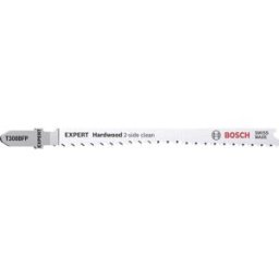 Bosch Accessories 2608900547 LAME de scie sauteuse EXPERT « hardwood 2-side clean » T 308 BFP, 3 pièces 3 pc(s)