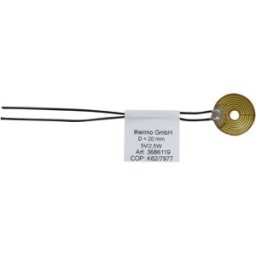 Thermo TECH polyimide Feuille chauffante autocollant 5 V 2.5 W Indice de protection IPX4 (Ø) 20 mm