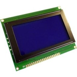 Display Elektronik Écran LCD blanc bleu 128 x 64 Pixel (l x H x P) 93 x 70 x 10 mm