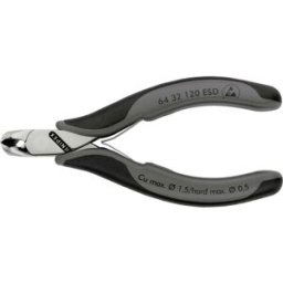 Pince coupante frontale avec facette Knipex 64 32 120 ESD 120 mm 1 pc(s)