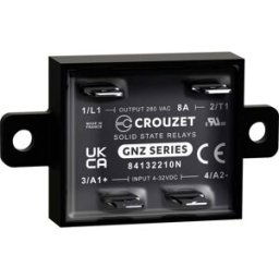 Crouzet Relais à semi-conducteurs 84132210N 8 A Tension de contact (max.): 280 V/AC Passage par zéro spécial 1 pc(s)
