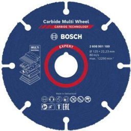 Bosch Accessories EXPERT Carbide Multi Wheel 2608901189 Disque à tronçonner 125 mm 1 pc(s)