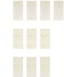 Bosch Accessories EXPERT M480 2608901206 Set de grilles abrasives perforé Grain 80, 80, 80, 80, 120, 120, 120, 180, 180, 180 (L x l) 186 mm x 93 mm 10 pc(s)