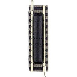 9115 (N) Voie Fleischmann piccolo (avec ballast) Rail droit, Contact de commutation 55.5 mm 2 pc(s)