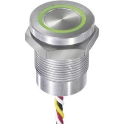 APEM CPB2110000KGSS CPB2110000KGSS Poussoir sensitif 24 V 0.2 A à rappel vert, rouge IP68, IP69K 1 pc(s)