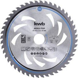 kwb 588254 Lame de scie circulaire au carbure 216 x 30 x 1.3 mm Nombre de dents: 48 1 pc(s)