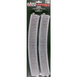 (H0) Kato Unitrack 2-250 Rail courbe 4 pc(s)