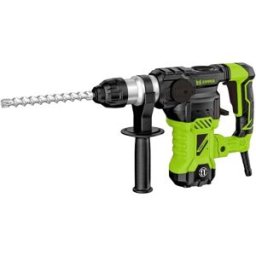 Zipper ZI-BHA1500DN SDS-Plus-Marteau perforateur 230 V 1500 W + accessoires, + mallette