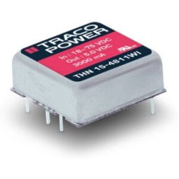 Convertisseur CC/CC pour circuits imprimés TracoPower THN 15-4811WI Nbr. de sorties: 1 x 48 V/DC 5 V/DC 3 A 15 W 1 pc(s)