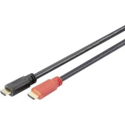 Câble de raccordement Digitus AK-330118-150-S 15.00 m noir