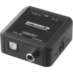 SpeaKa Professional audio Convertisseur [HDMI - coaxial, Toslink]