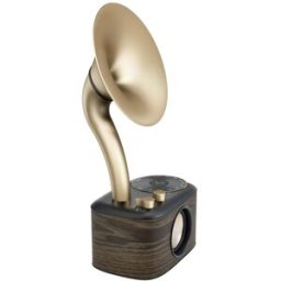 Sangean WR-45X Gold Radio de table FM AUX, Bluetooth rechargeable noir, or