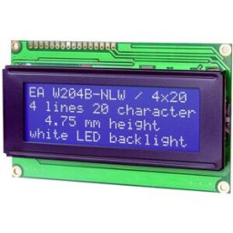 DISPLAY VISIONS Afficheur 7 segments bleu-blanc 4.75 mm 3.3 V Nombre de chiffres: 4