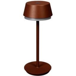 Konstsmide 7830-960 Lyon Lampe de poche LED sans fil 2.5 W blanc chaud, RVB terracotta