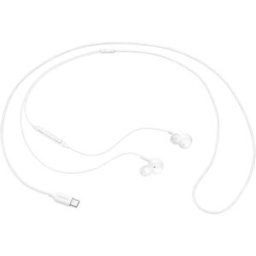 Samsung EO-IC100BWEGEU Second choix (emballage endommagé / manquant) Écouteurs intra-auriculaires filaire Stereo blanc volume réglable, Mise en sourdine du