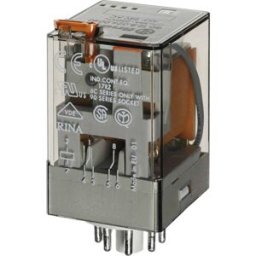 Finder 60.12.8.230.5040 Relais enfichable 230 V/AC 10 A 2 inverseurs (RT) 1 pc(s)