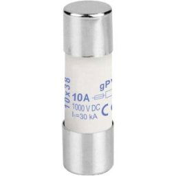Weidmüller 2783230000 FUSE 10X38 10A 1000 VDC GPV Micro-fusible (Ø x L) 10.3 mm x 38 mm 10 A 1000 V/DC Contenu 10 pc(s)