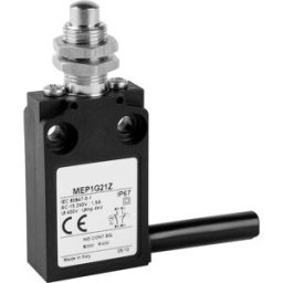 Panasonic MEP1G21Z MEP1G21Z Interrupteur de fin de course 24 V 5 A poussoir avec filetage IP67 1 pc(s)