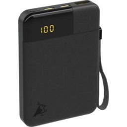 Aqiila Powerbird B5B Powerbank (batterie supplémentaire) 5000 mAh LiPo USB-A, USB-C® noir