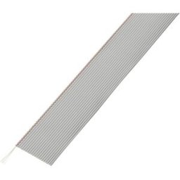 Câble en nappe TRU COMPONENTS FBC 1567187 Pas: 1.27 mm 20 x 0.035 mm² gris 30.5 m