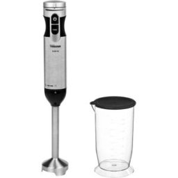 Tristar MX-4828 Mixeur plongeant 1000 W avec verre doseur, fonction turbo, réglage de la vitesse en continu acier inoxydable, noir
