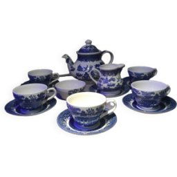 ART Service a the churchill england bleu et blanc motifs japonisant bleu 0x0x0