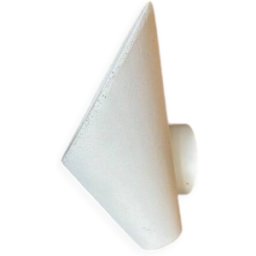applique murale Aplomb de Foscarini en ciment blanc 30x15x23